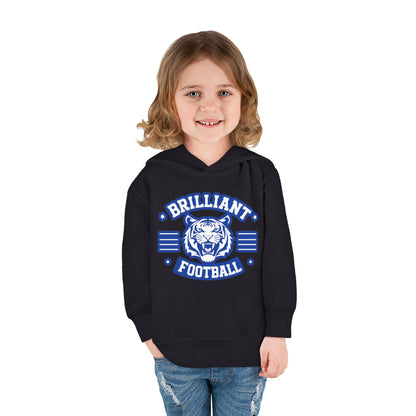 Toddler Hoodie Sweatshirt \ Brilliant Tigers Football \ BTF2
