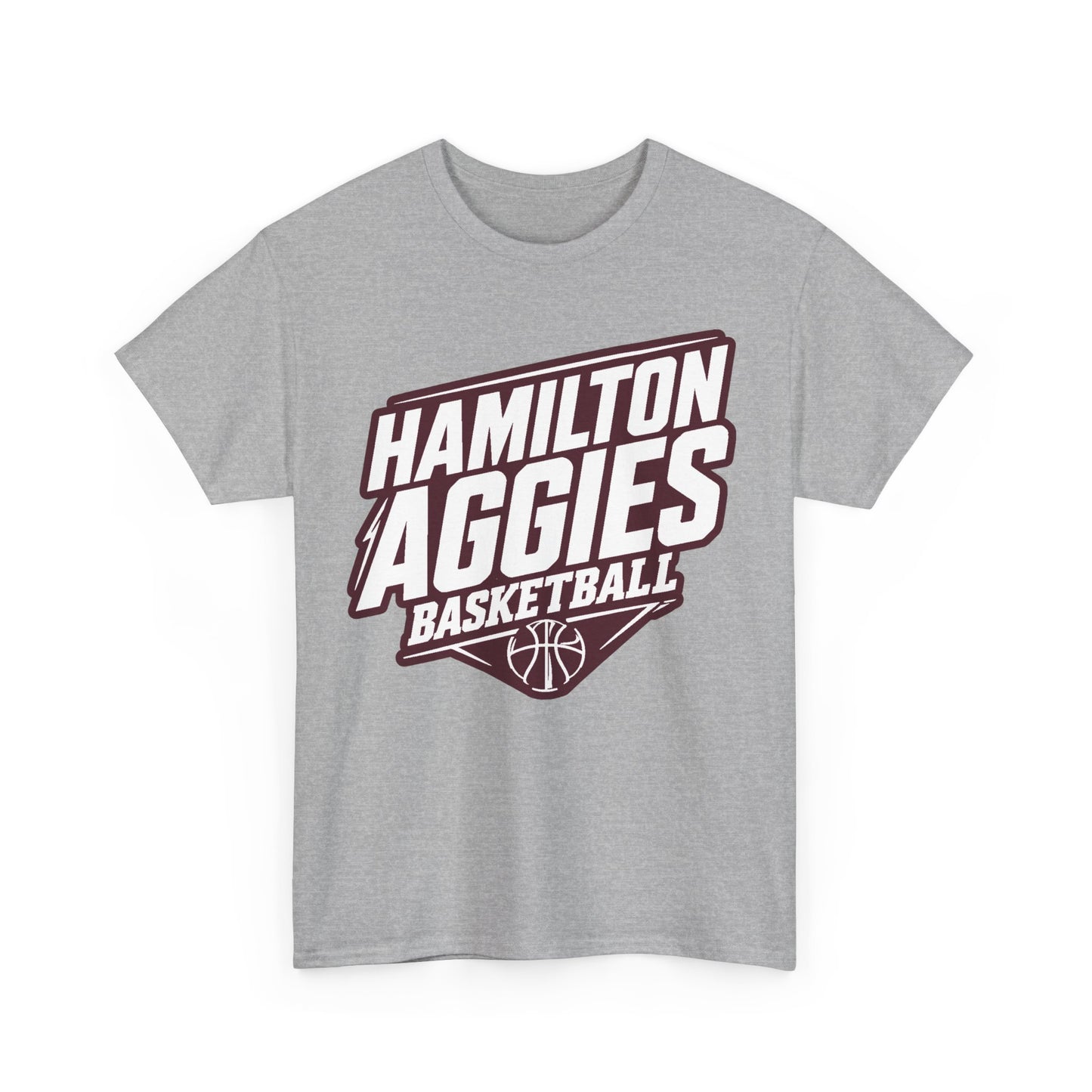 Adult Tee \ Hamilton Aggies Basketball \ HABB2