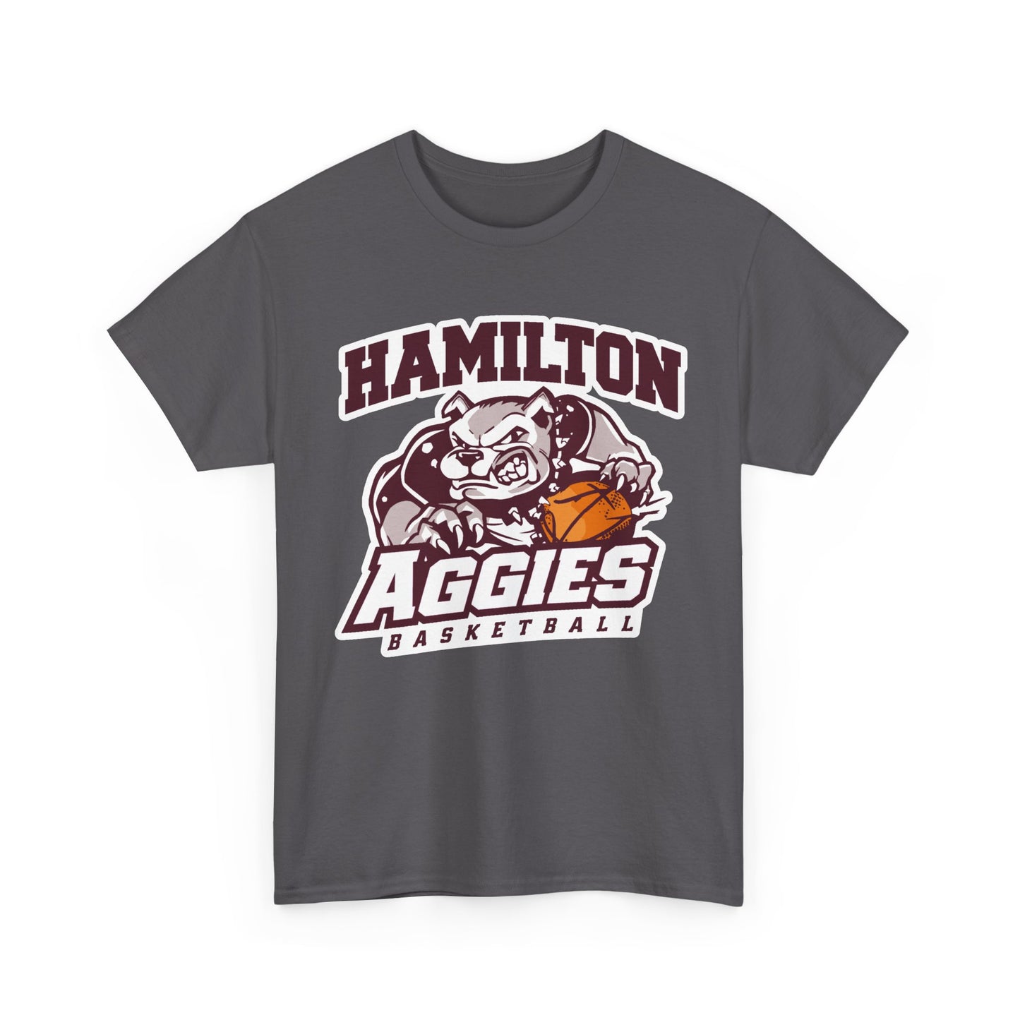 Adult Tee \ Hamilton Aggies Basketball \ HABK1