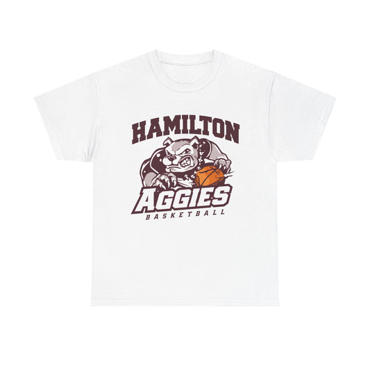 Adult Tee \ Hamilton Aggies Basketball \ HABB1
