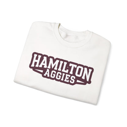 Adult Crewneck Sweatshirt \ Hamilton Aggies \ HA3