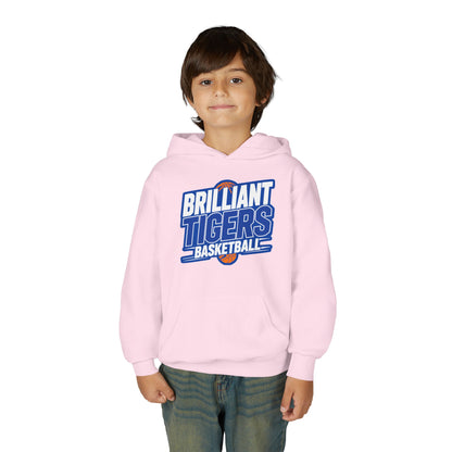 Youth Hoodie Sweatshirt \ Brilliant Tigers Basketball \ BTBK1