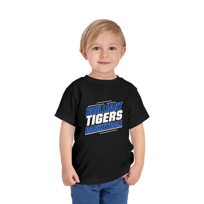 Toddler Tee \ Brilliant Tigers Basketball \ BTBK2