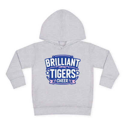 Toddler Hoodie Sweatshirt \ Brilliant Tigers Cheer \ BTC2