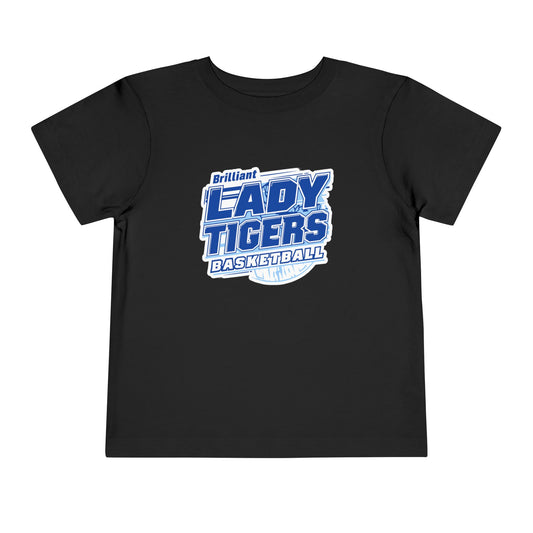 Toddler Tee \ Brilliant Tigers Basketball \ BTBKG2