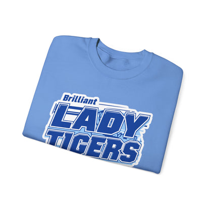 Adult Crewneck Sweatshirt \ Brilliant Tigers Basketball \ BTBKG2