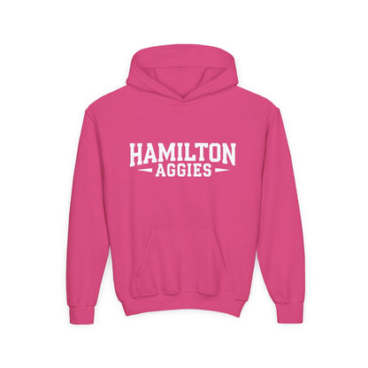 Youth Hoodie Sweatshirt \ Hamilton Aggies \ HA3