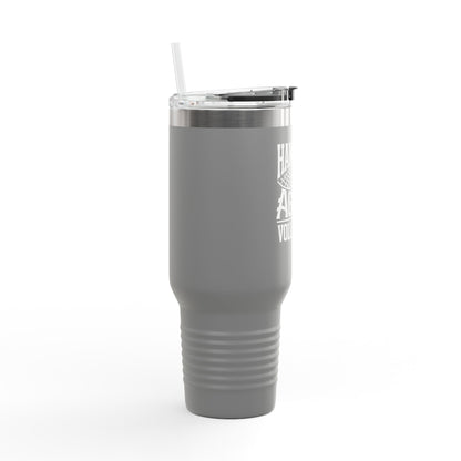 40oz Insulated Tumbler \ Hamilton Aggies Volleyball \ HAV2