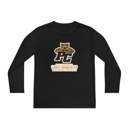 Youth Long Sleeve Tee \ Phil Campbell Bobcats Basketball \ PCBBKG1