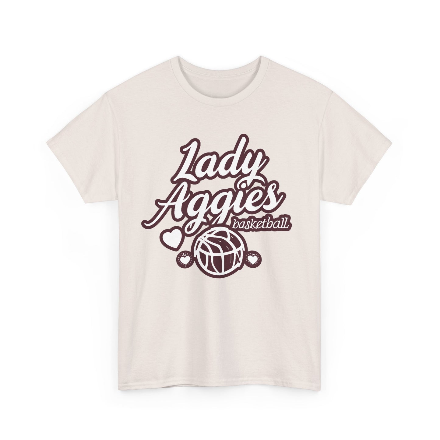 Adult Tee \ Hamilton Aggies Basketball \ HABKG2