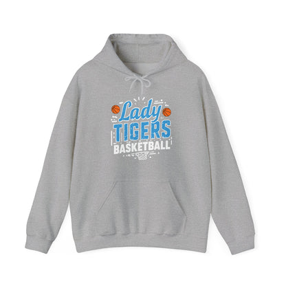 Adult Hoodie Sweatshirt \ Brilliant Tigers Basketball \ BTBKG1