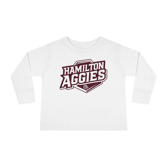 Toddler Long Sleeve Tee \ Hamilton Aggies \ HA1