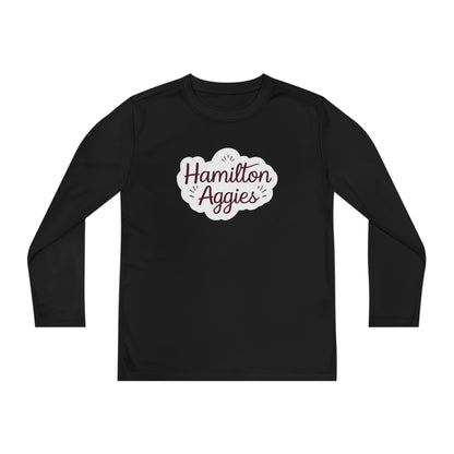 Youth Long Sleeve Tee \ Hamilton Aggies \ HAG1
