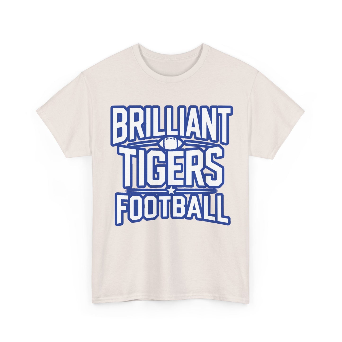 Adult Tee \ Brilliant Tigers Football \ BTF1