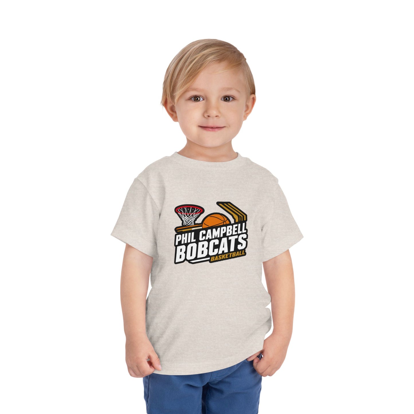 Toddler Tee \ Phil Campbell Bobcats Basketball \ PCBBK1