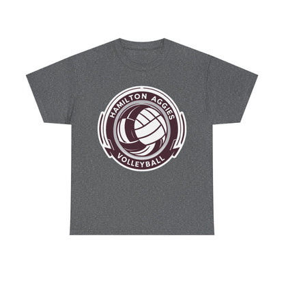 Adult Tee \ Hamilton Aggies Volleyball \ HAV1