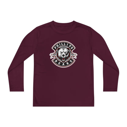 Youth Long Sleeve Tee \ Phillips Bears \ PB1