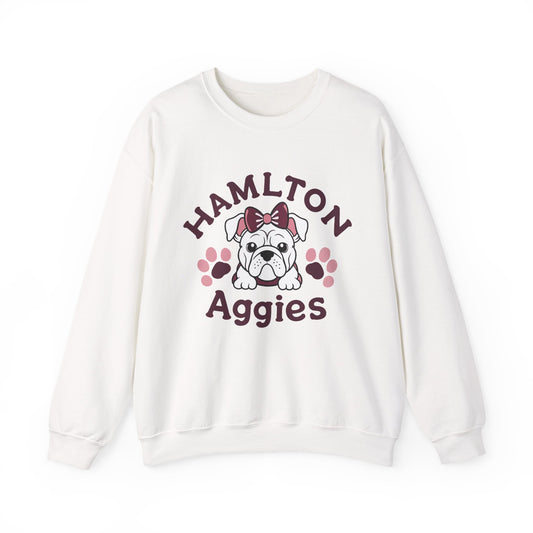 Adult Crewneck Sweatshirt \ Hamilton Aggies \ HAG3