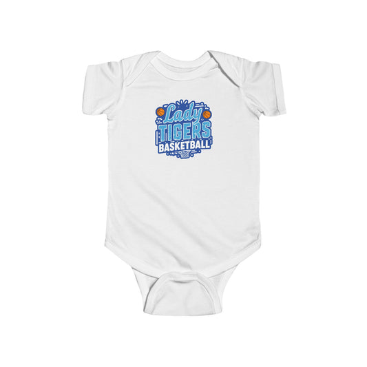 Short Sleeve Baby Bodysuit \ Brilliant Tigers Basketball \ BTBKG1