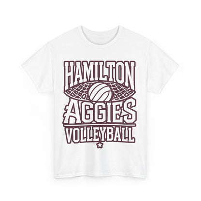 Adult Tee \ Hamilton Aggies Volleyball \ HAV2
