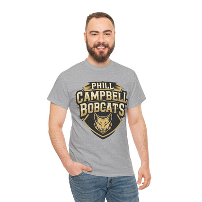 Adult Tee \ Phill Campbell Bobcats \ PCB1
