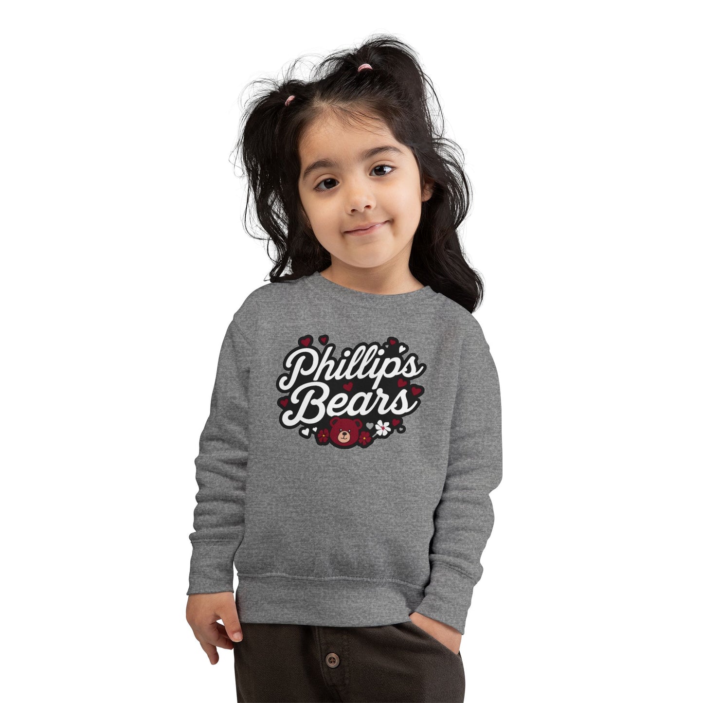 Toddler Crewneck Sweatshirt \ Phillip's Bears \ PBG1