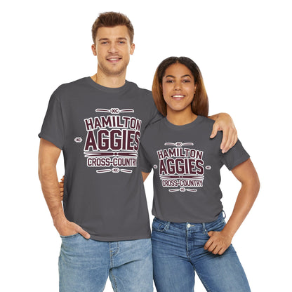 Adult Tee \ Hamilton Aggies Cross-Country \ HCC1