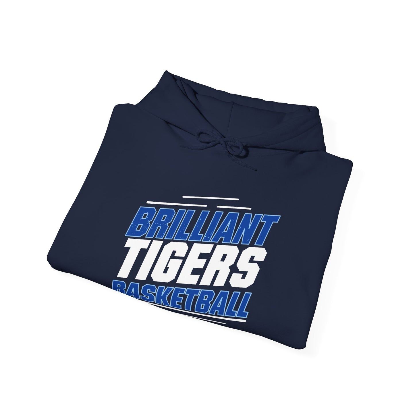 Adult Hoodie Sweatshirt \ Brilliant Tigers Basketball \ BTBK2