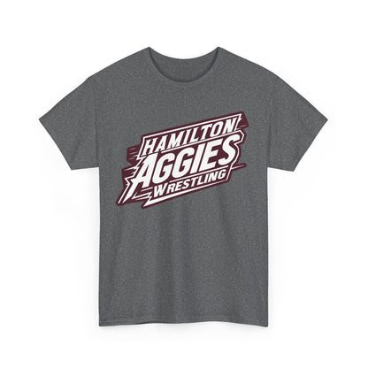 Adult Tee \ Hamilton Aggies Wrestling \ HAW1