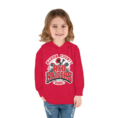 Toddler Hoodie Sweatshirt \ Marion County Red Raiders Band \ MCB2