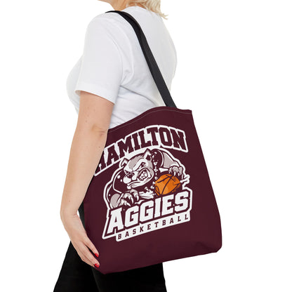 Tote Bag \ Hamilton Aggies Basketball \ HABK1