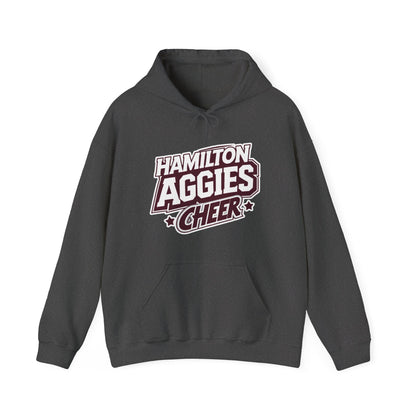 Adult Hoodie Sweatshirt \ Hamilton Aggies Cheer \ HAC1