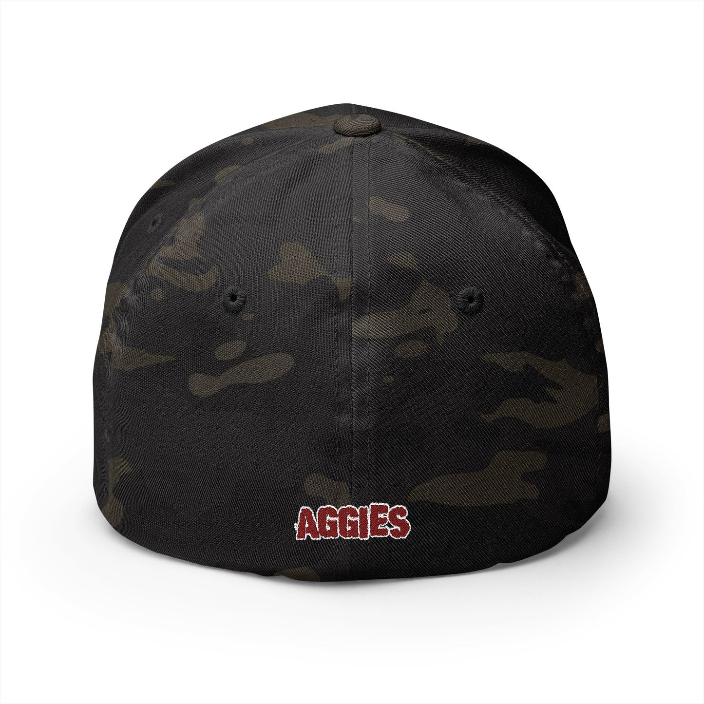 Closed-Back Structured Cap \ Hamilton Aggies \ HACBCD2