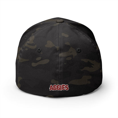 Closed-Back Structured Cap \ Hamilton Aggies \ HACBCD2