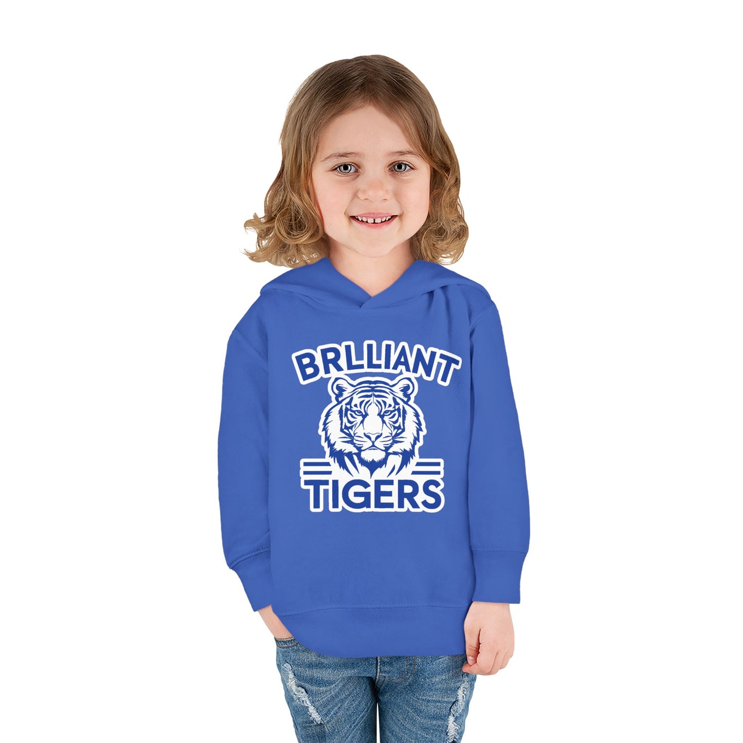 Toddler Hoodie Sweatshirt \ Brilliant Tigers \ BT1