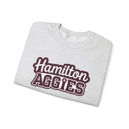 Adult Crewneck Sweatshirt \ Hamilton Aggies \ HAG2