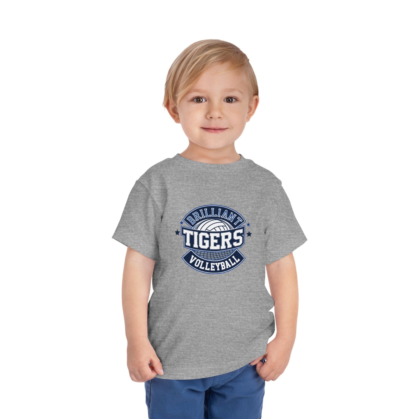 Toddler Tee \ Brilliant Tigers Volleyball \ BTV1
