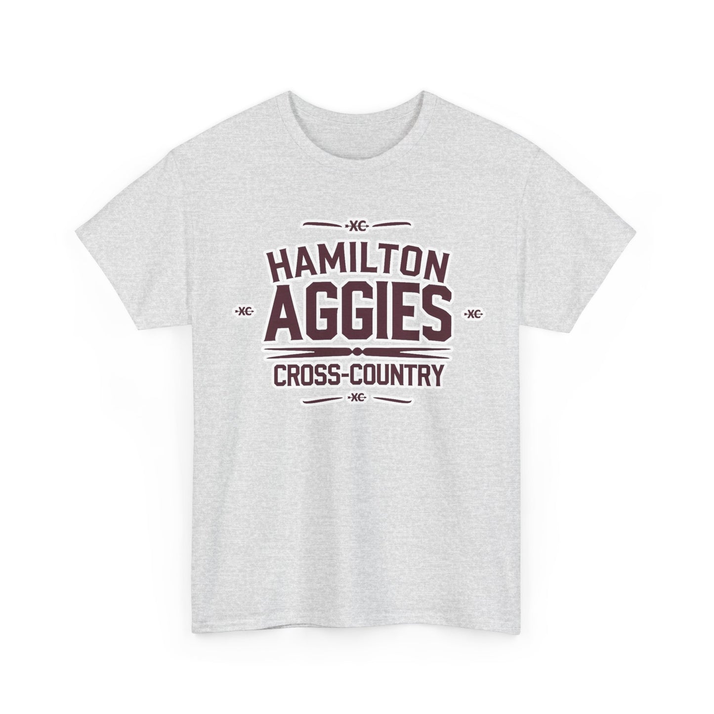 Adult Tee \ Hamilton Aggies Cross-Country \ HCC1