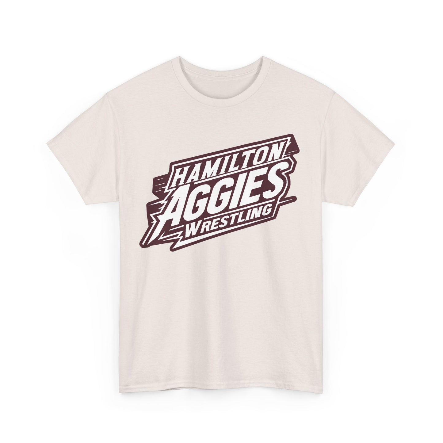 Adult Tee \ Hamilton Aggies Wrestling \ HAW1
