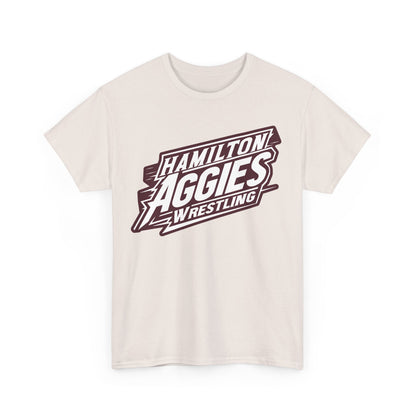 Adult Tee \ Hamilton Aggies Wrestling \ HAW1