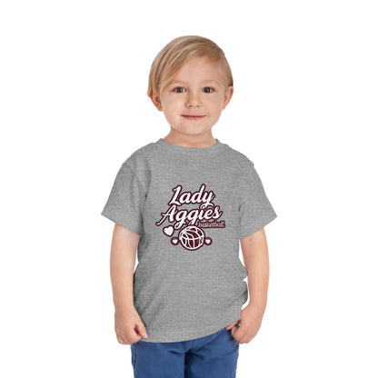Toddler Tee \ Hamilton Aggies Basketball \ HABKG2
