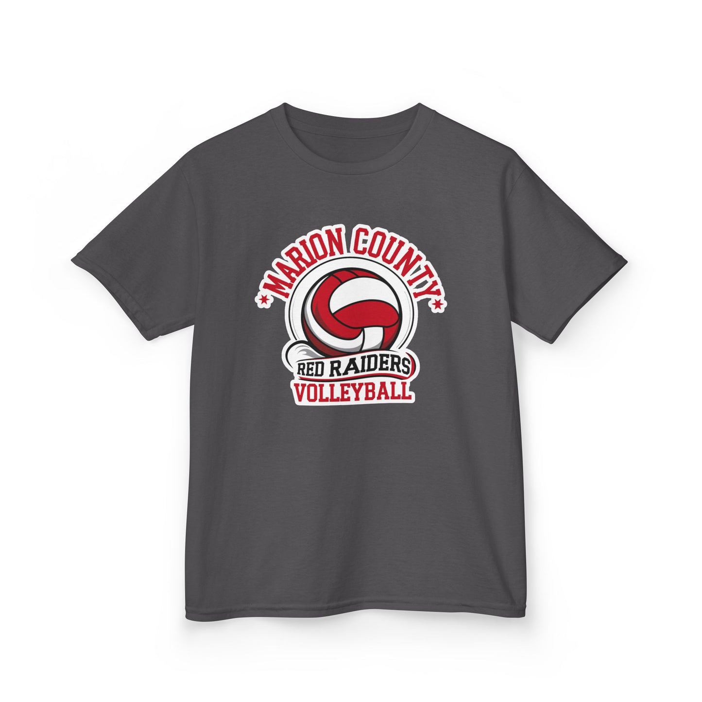 Youth Tee \ Marion County Red Raiders Volleyball \ MCV1