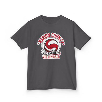 Youth Tee \ Marion County Red Raiders Volleyball \ MCV1