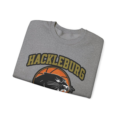 Adult Crewneck Sweatshirt \ Hackleburg Panther Basketball \ HPBK1