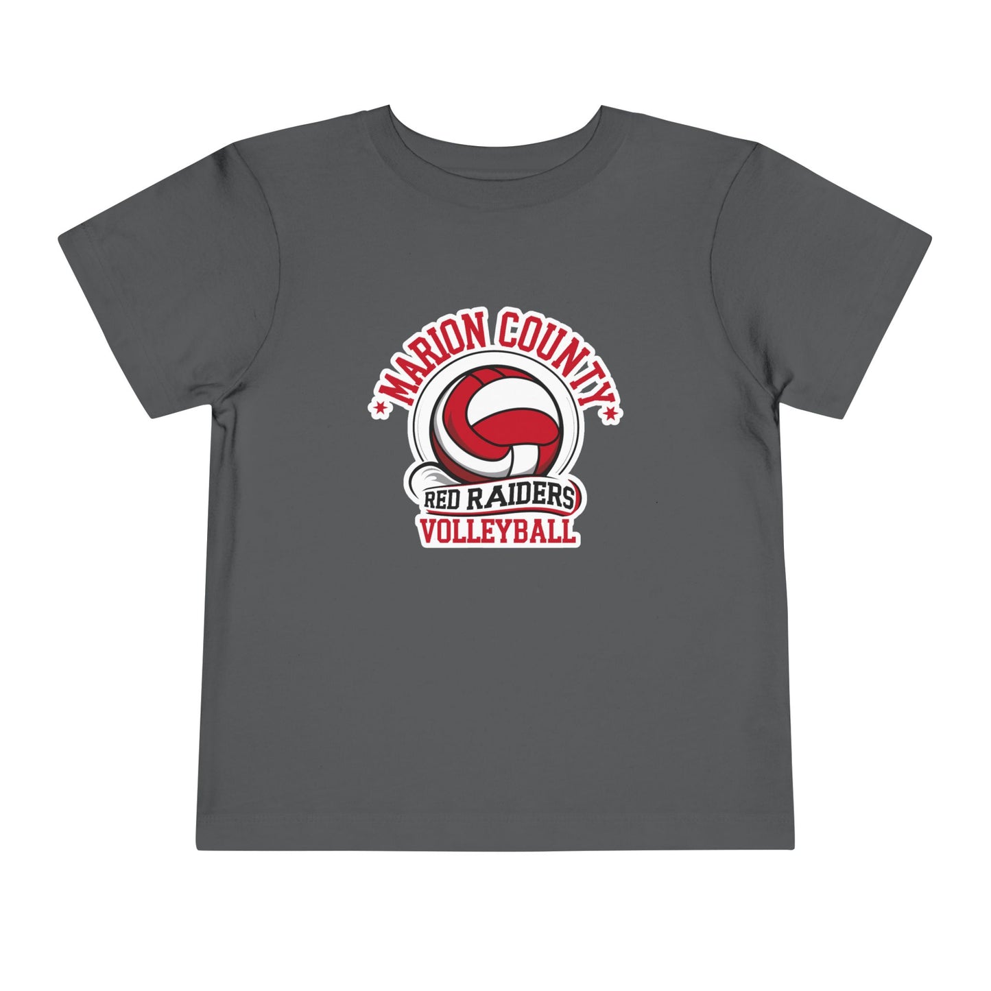 Toddler Tee \ Marion County Red Raiders Volleyball \ MCV1