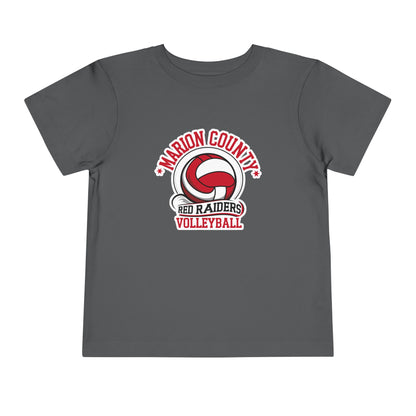 Toddler Tee \ Marion County Red Raiders Volleyball \ MCV1