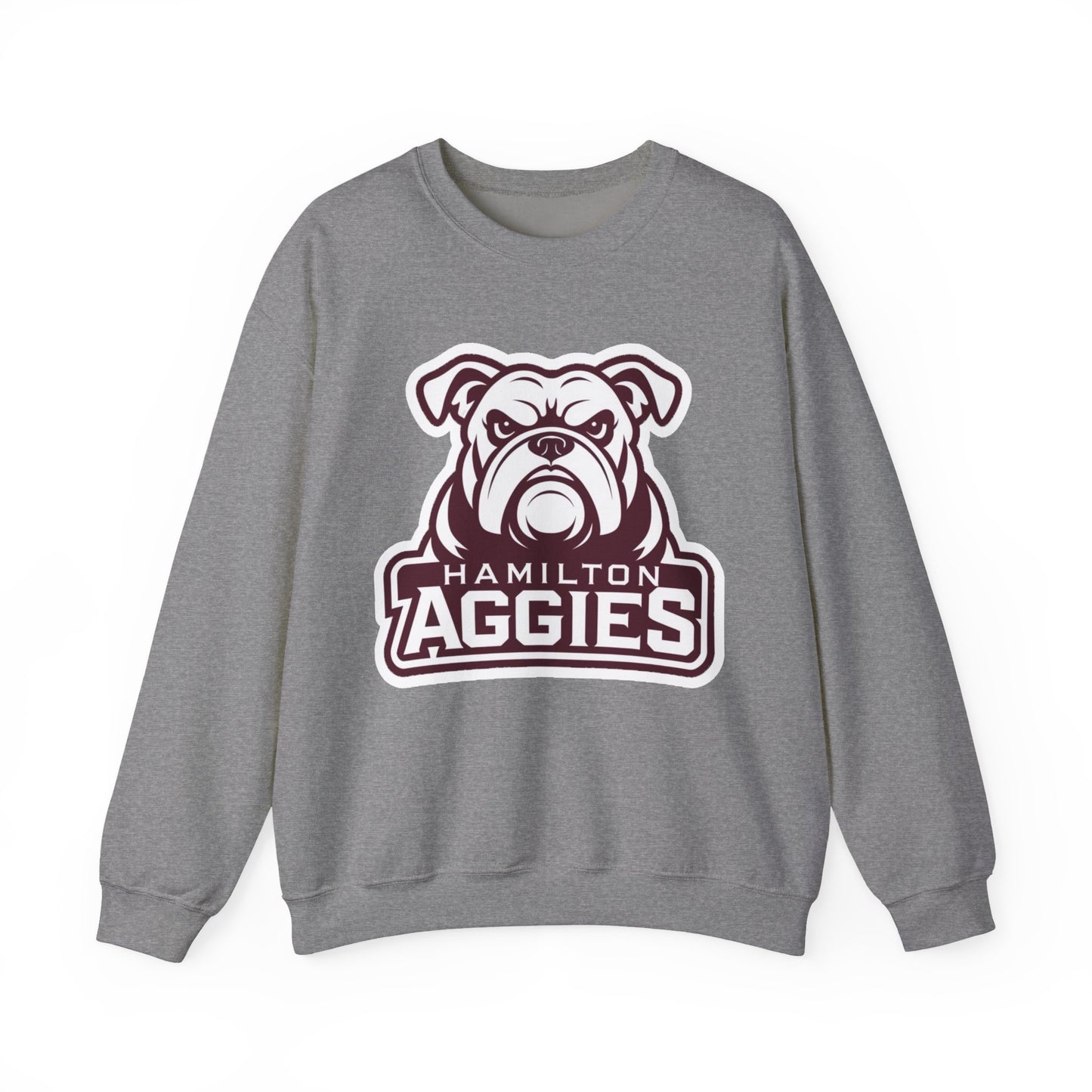 Adult Crewneck Sweatshirt \ Hamilton Aggies \ HA4