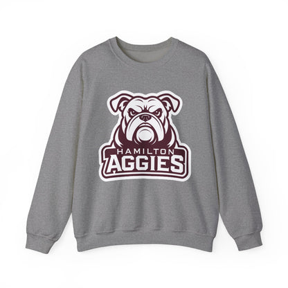 Adult Crewneck Sweatshirt \ Hamilton Aggies \ HA4