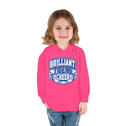 Toddler Hoodie Sweatshirt \ Brilliant Tigers Cheer \ BTC1