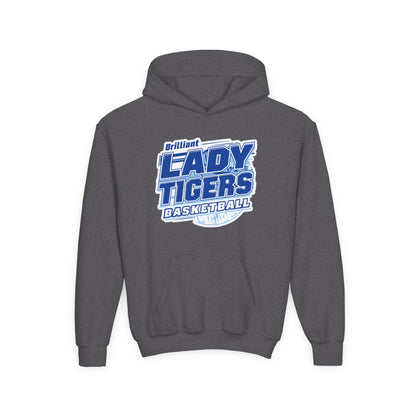 Youth Hoodie Sweatshirt \ Brilliant Tigers Basketball \ BTBKG2